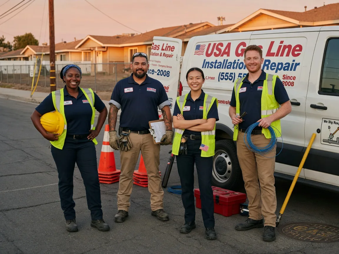 Gas Line Installation company in Gary, TX